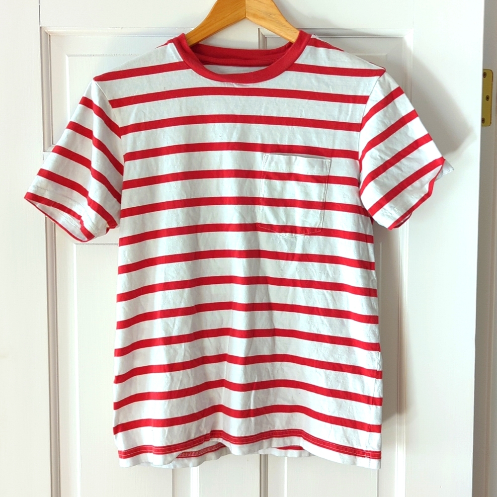 Striped Pocket Tee